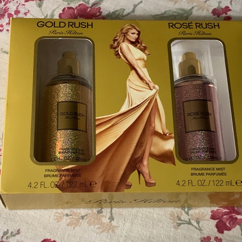 Paris Hilton body spray